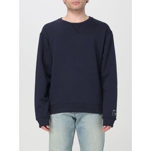 Valentino - Sweatshirt - Blauw - 100% Katoen - Ronde Hals - Lange Mouwen