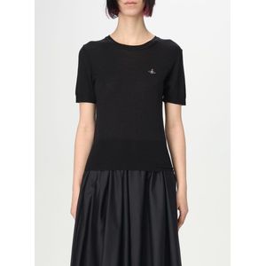 Vivienne Westwood, Dames, Tops, Zwart, Maat: L Wol,