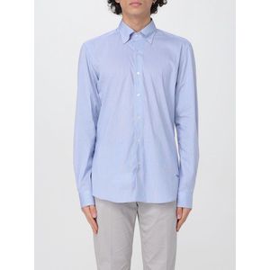 Fay, Heren, Overhemden, Blauw, Maat: 3XL