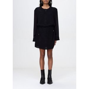 Isabel Marant - Zwarte Voile Mini Jurk - Dames