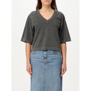 Pinko, Dames, Tops, Grijs, Maat: S Katoen,