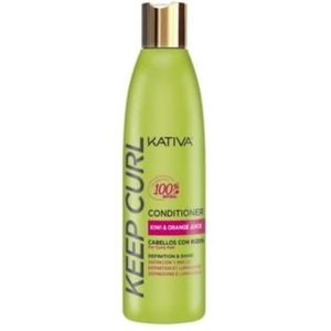 Conditioner voor Gedefinieerde Krullen Kativa Keep Curl (250 ml)
