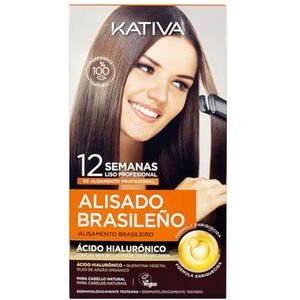 Kativa - Braziliaanse Stijltang-set - Haarstijlset - Bevat Gladmakende Shampoo en Conditioner