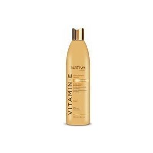 Kativa Luxury Vitamine E Conditioner, biotine en bamboe complex, ultra reparatie en kracht, veganistisch, 550 ml