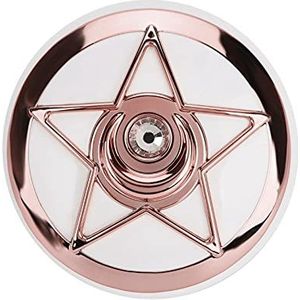 Lenzendoos, 3 kleuren Knap ogende lenzendoosje Pentagram vorm contactlenzen etui voor thuis of op reis(Roze) Cosmetica