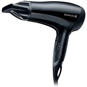 Remington Föhn Power Dry (2000 Watt, Licht & Compact, Met Blaasmond, Keramisch Ionisch Rooster Voor Pluisvrij Resultaat) Hair Dryer D3010
