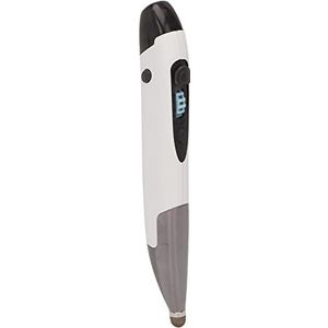 Pocket Pen-muis, 2,4 GHz Draadloze Spraakinvoer Pen-muis 33 Ft Draadloze Afstandsvertaling voor Computer (Wit)