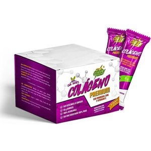 Amazon andes-Collageen Poeder Gehydrolyseerd met Vitamine C-magnesium-zink-100% natuurlijk- Versterkt de Huid Haar en Nagels, 30 Sachets per Doos