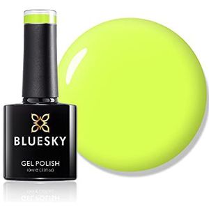 Bluesky Yellow Tastic Neon08 Gel nagellak, neongeel, 10 ml (vereist uitharding onder uv-ledlamp)