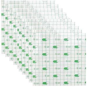 SoulQ Waterdichte Tattoo Bandage,10st 15cm* 15cm Transparante Plakband Tattoo Nazorg Sticker,Tattoo Reparatie Sticker Stevige Dressing Veiligheid Beschermende Antibacteriële Zelfklevende Tattoo Supplies