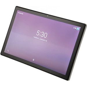 10-inch Tablet, Grijze HD-tablet 100-240V 6GB 256G voor Android 11 voor Studie (EU-stekker)