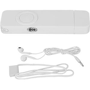 Draagbare Muziekspeler USB Flash Drive Ondersteuning OTG MP3-speler HiFi Lossless 64 GB Uitbreidbaar Lichtgewicht 8 GB Geheugen Voor Dagelijks (Wit)