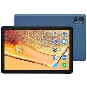 Tablet PC 10.1 Inch Tablet PC 12 GB RAM 256 GB ROM 5G WIFI 8 Core CPU Octa Core Processor 2 in 1 voor Display (Donkerblauw)