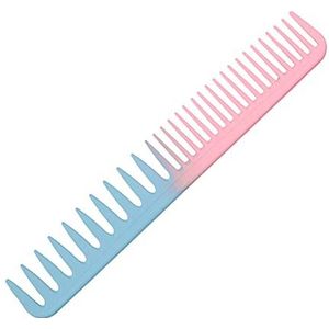 Haarkam, dubbele tandontwerp Fijne kam voor salons voor huishoudens