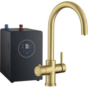 Multi-Tap - 3-in-1 Kokend Water Kraan - Koud Warm Kokend Water - Inclusief Boiler