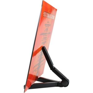Pinguïn Records – SoloTone Stand - Opvouwbare LP Houder – LP Standaard - Zwart – Vinyl Houder – Handig op te bergen - 1 stuk