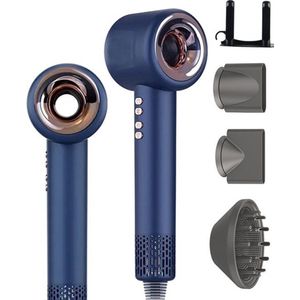 Super - Föhn - Blauw - Met Diffuser - Ionische Haardroger - 2000W