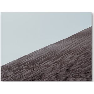 Eenvoud van de Elementen - Lanzarote's Lessen in Eenvoud - Aards Minimalisme - Foto op Plexiglas 40x30
