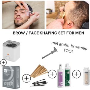 BROW / FACE SHAPING SET FOR MEN