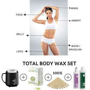Total Body Wax Set Macadamia