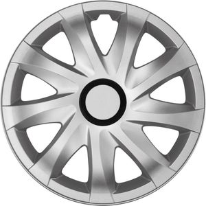 wieldop KANDO zilver 14 inch set van 4