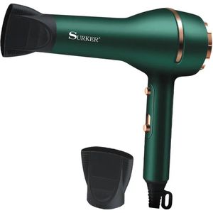 Surker SK-3812 Fohn - Haardroger - 3000w - inclusief sproeiers - Groen of Grijs