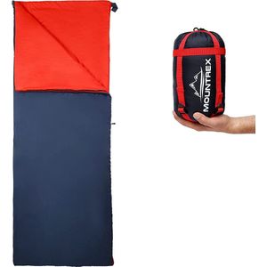 Slaapzak - Ultralicht en Compact (730g), Zomerslaapzak voor Outdoor, Kamperen, Reizen, Festivals (200 x 75 cm) - Koppelbaar