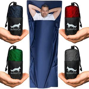 sleeping bag / Premium Sleeping Bag Adults & Kids - Warm 3-4 Seasons, Waterproof Lightweight Sleeping Bag for Men, Women, Camping, Festivals &