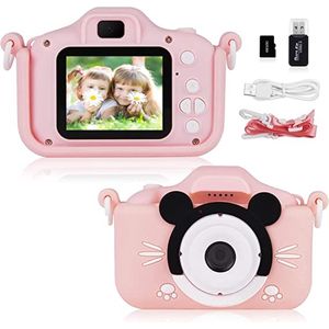 Kindercamera, digitale camera-afdrukcamera - fotocamera - Perfect cadeau, educatief speelgoed en creatief doe-het-zelf werk