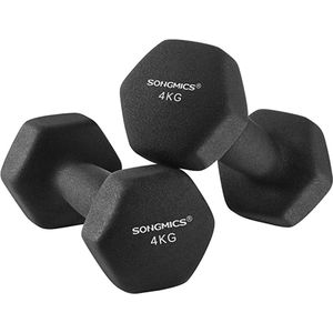Dumbbell Set / voor heren Dames Workout Fitness Training Gewichtheffen, voor thuisgymnastiek 2 x 4 kg