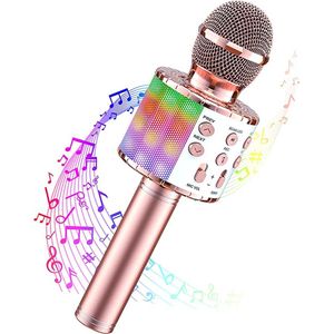 kinder microfoon / microfoon voor kinderen, speelgoed voor jongens en meisjes vanaf 4 jaar, thuis, feest, karaoke, dynamische microfoons