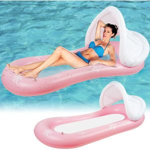 Luchtmatras zwembad - Opblaasbare waterhangmat, / luchtmatras, floating loungestoel voor volwassenen, badhangmat voor zwembad of zwembad