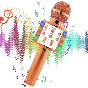 kinder microfoon / microfoon voor kinderen, speelgoed voor jongens en meisjes vanaf 4 jaar, thuis, feest, karaoke, dynamische microfoons