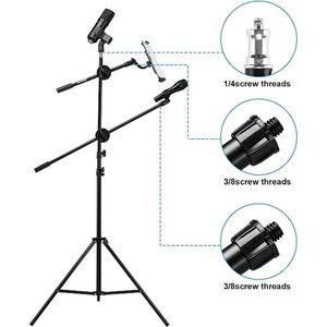 microfoon arm / Microfoon Boom Arm Mic Stand Verstelbare / Microphone Boom Arm Mic Stand Adjustable - microfoon stand