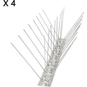 hoge stekels voor balkon - Duivenwerende spikes - omheiningen en dak / Duivenafweer - katten tegengaan \ dieren afweer - vogelafschrikmiddelen_4pcs