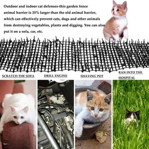 hoge stekels voor balkon - Duivenwerende spikes - omheiningen en dak / Duivenafweer - katten tegengaan \ dieren afweer - vogelafschrikmiddelen