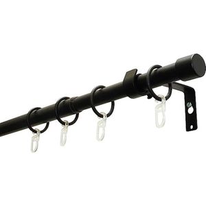 Gordijnstokken set - gordijnroede Stevig material - Uitschuifbaar - Gordijnstang - Gordijnrails 180-310 cm