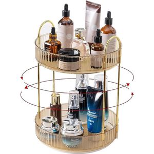 make-uptafel, parfumorganizer - osmetics organizer for storage - cosmetica-organizer voor opslag