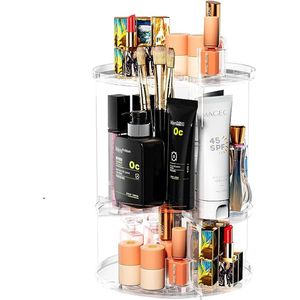 make-uptafel, parfumorganizer - osmetics organizer for storage - cosmetica-organizer voor opslag