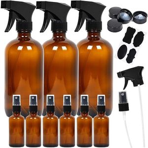 Spuitfles - Mistspuitfles / Hervulbare rolflessen - Voor reiniging, parfums, etherische olein