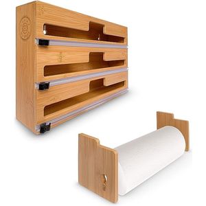 keukenrolhouder - HOOGWAARDIGE MATERIALEN \ dispenser voor papieren handdoekjes,