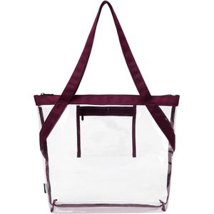 Transparante draagtas en Gym Clear Bag, voor Werk, Sport Games en Concerten