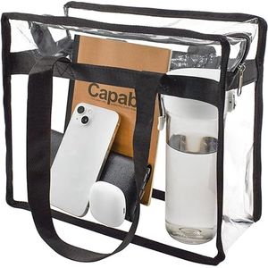Transparante draagtas en Gym Clear Bag, voor Werk, Sport Games en Concerten