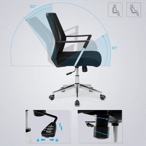 Office chair ergonomic, office chair folding armrest