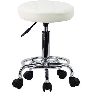 rolkruk - Roller Stool with Footrest Office Stools Height adjustable