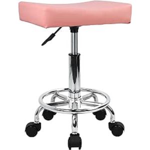 rolkruk - Roller Stool with Footrest Office Stools Height adjustable