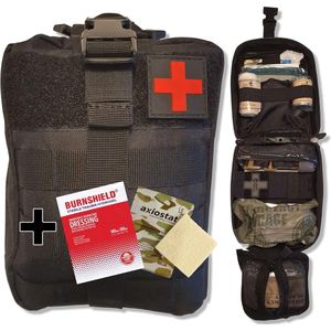 EHBO set - EHBO kit, veiligheidsvest \ First aid bag set as emergency kit refill set for car / autoveiligheidsvest