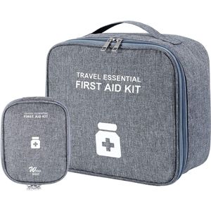 EHBO set - EHBO kit, veiligheidsvest \ First aid bag set as emergency kit refill set for car / autoveiligheidsvest