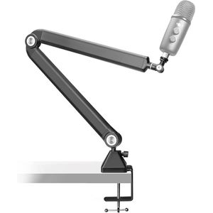 professional microphone arm - QuadCast Boom Arm Stand / microfoonhouder, microphone arm standard adjustable microphone stand ‎ 44.1 x 20.1 x 6.8 cm