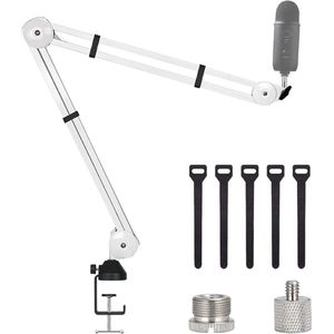 professional microphone arm - QuadCast Boom Arm Stand / microfoonhouder, microphone arm standard adjustable microphone stand ‎ 58.1 x 21.1 x 7.7 cm